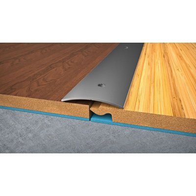 Bohemia Profil Přechodový profil stříbro 940/2 40mm 0,9 m – Sleviste.cz