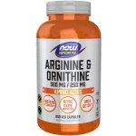 Now Foods Foods L-Arginin a L-Ornithin 250 kapslí – Hledejceny.cz