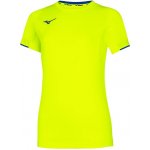 Mizuno Core Short Sleeve Tee Jr Yellow Fluo Royal – Zboží Mobilmania