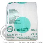 Komprese Mesoft nesterilní 7,5 x 7,5 cm 100 ks 157100 – Zboží Dáma
