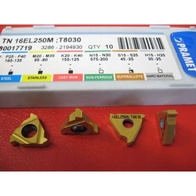 Soustružnické VBD závitové + zapichovací 80017719 / 6755203 TN M EXT C3 -S- PRAMET - PM-TN-16EL250M-T8030 – Hledejceny.cz