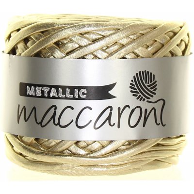 Maccaroni Metallic světle zlatá 09 – Zboží Dáma