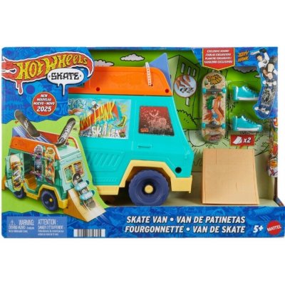 Hot Wheels Skate Tony Hawk SKATE VAN RAMPA S SKATEBOARDEM JGG91 SKATE PARK – Hledejceny.cz
