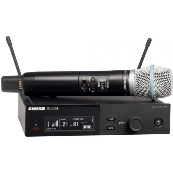 Mikrofon Shure SLXD24E/B87A-H56