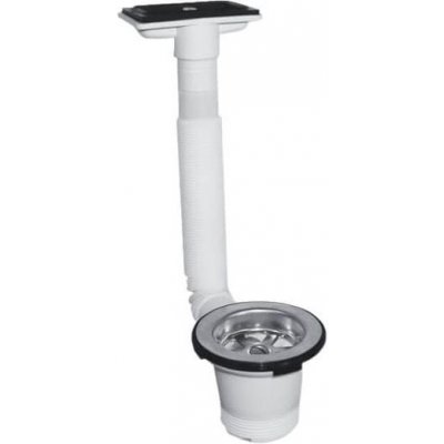 PLAST BRNO Ventil dřezový 6/4" výtokový, hor. odtok, zátka – Hledejceny.cz