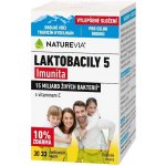 Swiss NatureVia Laktobacily 5 Imunita 33 kapslí – Hledejceny.cz