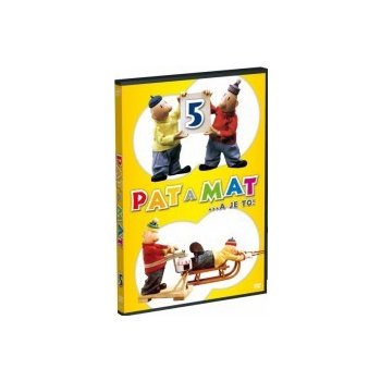Pat a Mat 5 Balení Papírový obal DVD