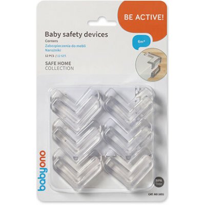 BabyOnoo bezpečnostní ochrany rohů 12 ks – Zboží Dáma