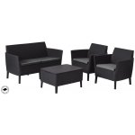 Keter Salemo zahradní lounge set šedá/dark – Hledejceny.cz