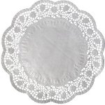 Dekorativní krajky kulaté Ø 26 cm [100 ks] (72326) – Zboží Dáma