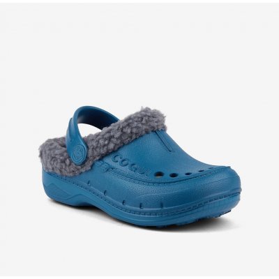 Coqui Zateplené dětské nazouváky Husky Niagara Blue – Zboží Dáma