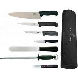 Victorinox 7dílná sada nožů s šéfkuchařským nožem 21cm s pouzdrem