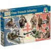 Sběratelský model Italeri WWII Free French Infantry 6189 1:72