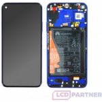 LCD Displej + Dotykové sklo + Rám Huawei Nova 5T - originál – Zboží Mobilmania