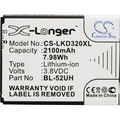 Cameron Sino CS-LKD320XL 1800mAh – Zbozi.Blesk.cz