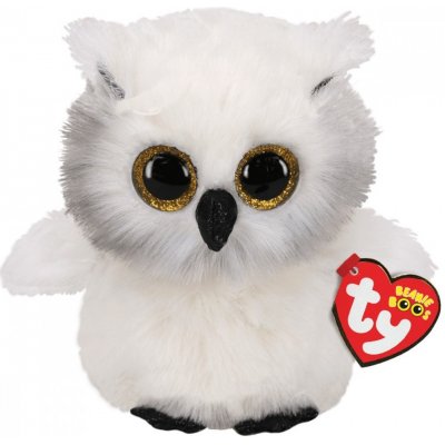 Meteor Beanie Boos sova Austin bílá 24 cm