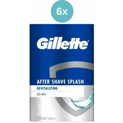 Gillette series voda po holení Revitalizing 6 x 100 ml – Hledejceny.cz
