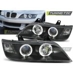 PŘEDNÍ SVĚTLOMETY BMW Z3, 1996-2002, ANGEL EYES, ČERNÉ BLACK