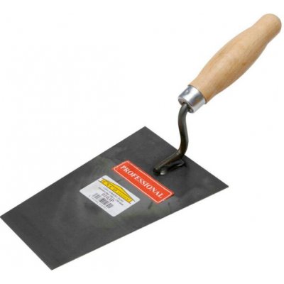 Lžíce ocel zednická, 180 x 130 mm, černá, ENCO – Zboží Mobilmania