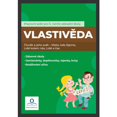 Vlastivěda 5. ročník - Pracovní sešit – Hledejceny.cz