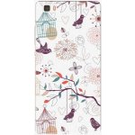 Pouzdro iSaprio Birds Huawei Ascend P8 lite – Zbozi.Blesk.cz