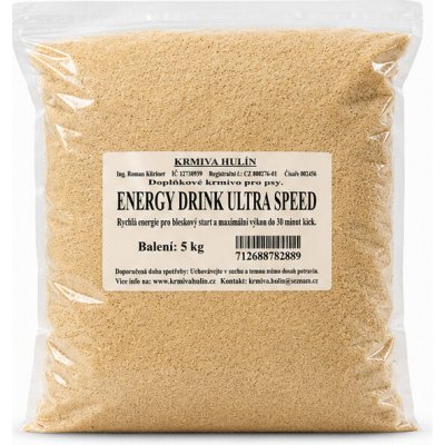 Krmiva Hulín Energy drink Ultra Speed pro psy 5 kg – Hledejceny.cz