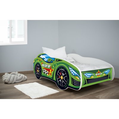 Top Beds Racing Cars Green – Zboží Mobilmania