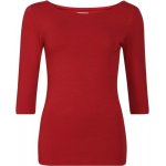 Progress Dámské bambusové triko s 3/4 rukávem višňová – Zboží Dáma