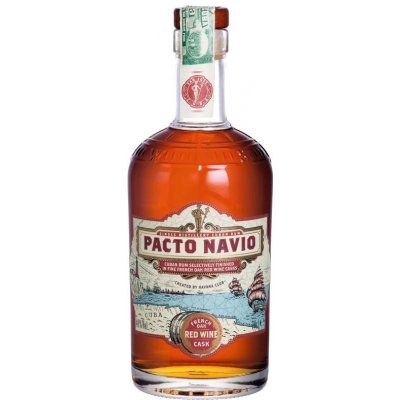 Pacto Navio French Oak Red Wine Cask 40% 0,7 l (holá láhev)