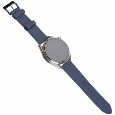 FIXED Leather Strap s šířkou 20mm pro smartwatch, modrý FIXLST-20MM-BL – Zboží Mobilmania