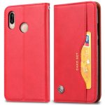 JustKing flipové peněženkové Huawei P30 Lite - červené – Zboží Živě
