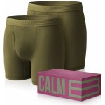 Calm B tmavě zelené 2pack – Sleviste.cz