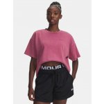 Under Armour UA HWT Boxy Wash SS Červená – Zboží Mobilmania