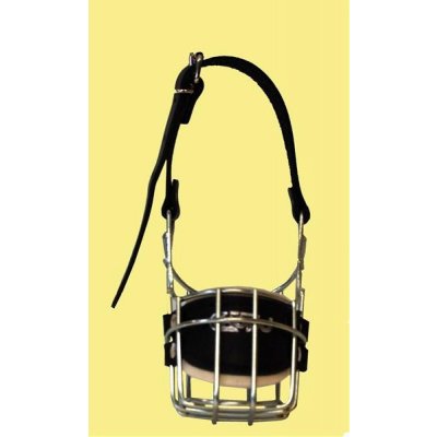 Chopo Pet Náhubek kovový Špic pes a fena chrom 65 x 65 x 60 mm – Zboží Dáma