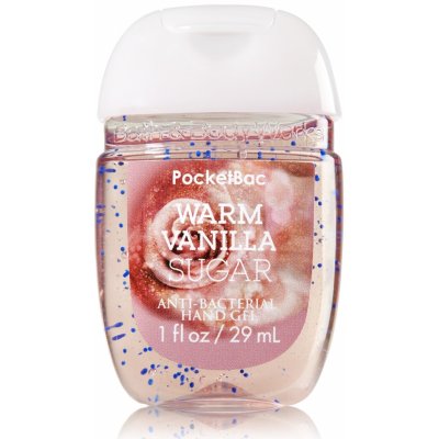 Bath & Body Works PocketBac antibakteriální gel na ruce Warm Vanilla Sugar 29 ml – Hledejceny.cz