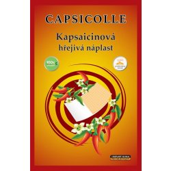 CAPSICOLLE Kapsaicinová hřejivá náplast 12 x 18 cm 1 ks