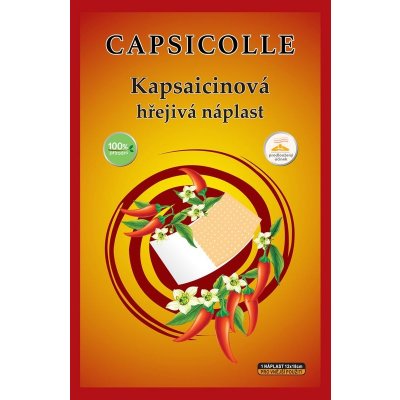 CAPSICOLLE Kapsaicinová hřejivá náplast 12 x 18 cm 1 ks – Hledejceny.cz