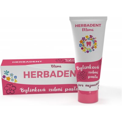 HERBADENT MIMI Bylinková pro nejmenší 50 g – Hledejceny.cz