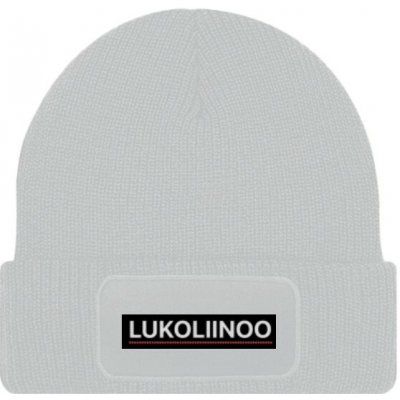 Čepice s potiskem LUKOLIINOO Světle šedá melír – Hledejceny.cz