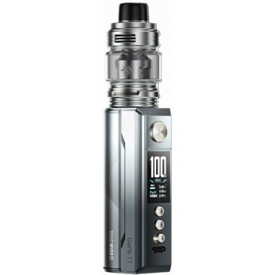VooPoo DRAG M100S 100W Grip 5,5ml Full Kit Silver and Black