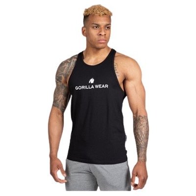 Gorilla Wear Carter Strech Tank Top black – Zboží Mobilmania