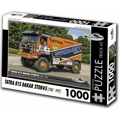 RETRO-AUTA TRUCK č.42 Tatra 815 Dakar 2T0R45 1982 1997 1000 dílků – Zboží Mobilmania
