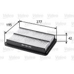 Vzduchový filtr VALEO 585388 – Zboží Mobilmania