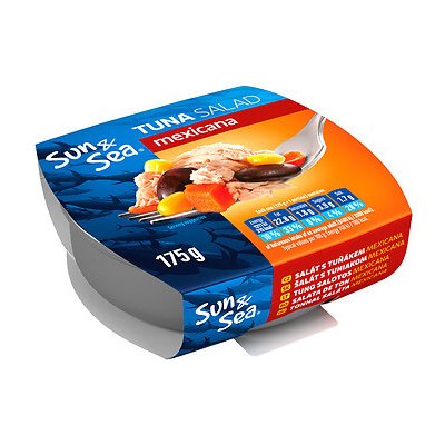 Sun & Sea tuňákový salát 175 g Mexicana – Zboží Mobilmania