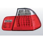 TUNING-TEC, Zadní světla diodové, BMW E46, 2001-2005, SEDAN ČERVENÁ BÍLÝ LED – Hledejceny.cz