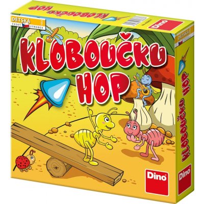 Dino KLOBOUČKU HOP Dětská hra