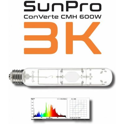 Výbojka Sunpro ConVerte CMH 600W 3100K – Hledejceny.cz