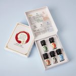 Aromafume Vonné esenciální oleje Feng Shui Směs Dárková sada 5 x 10 ml