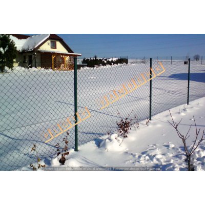 Poplastované pletivo 160 cm, dr 2,5 mm oko 6 cm – Sleviste.cz