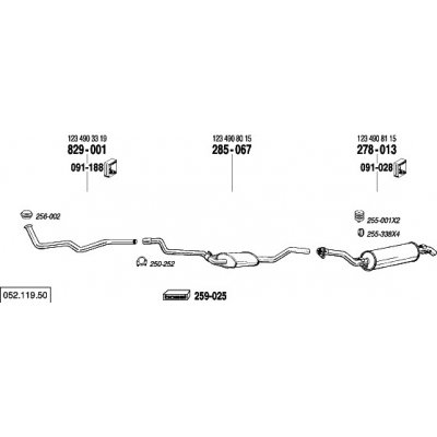 Bosal BS 829-001 – Hledejceny.cz